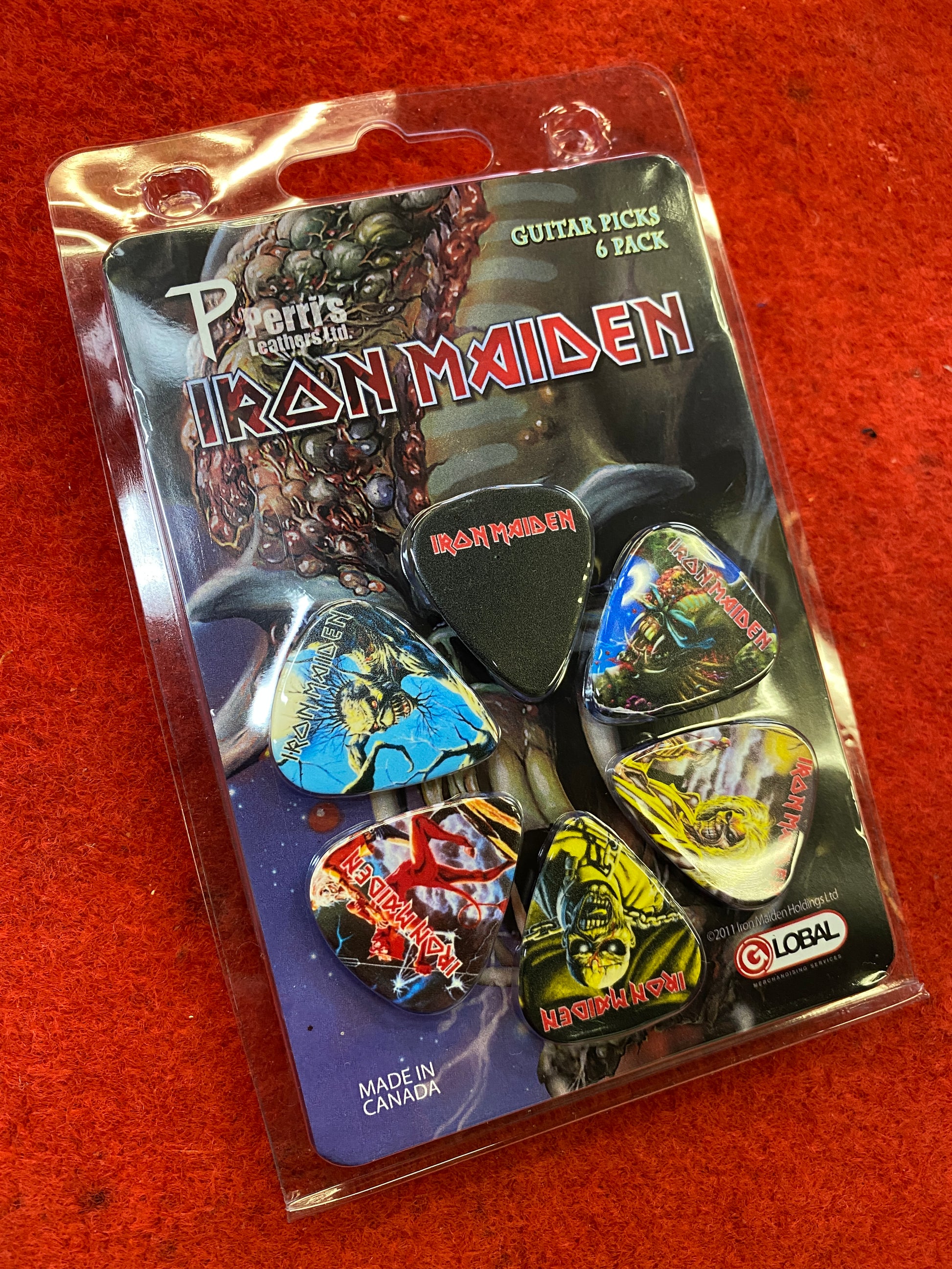 Iron Maiden #1 Limited Edition Picks - 6 Pack - 0.71mm