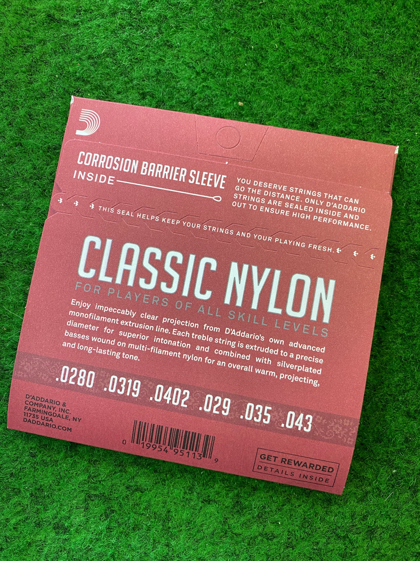 D'Addario EJ27N Classic Nylon Strings - Normal Tension