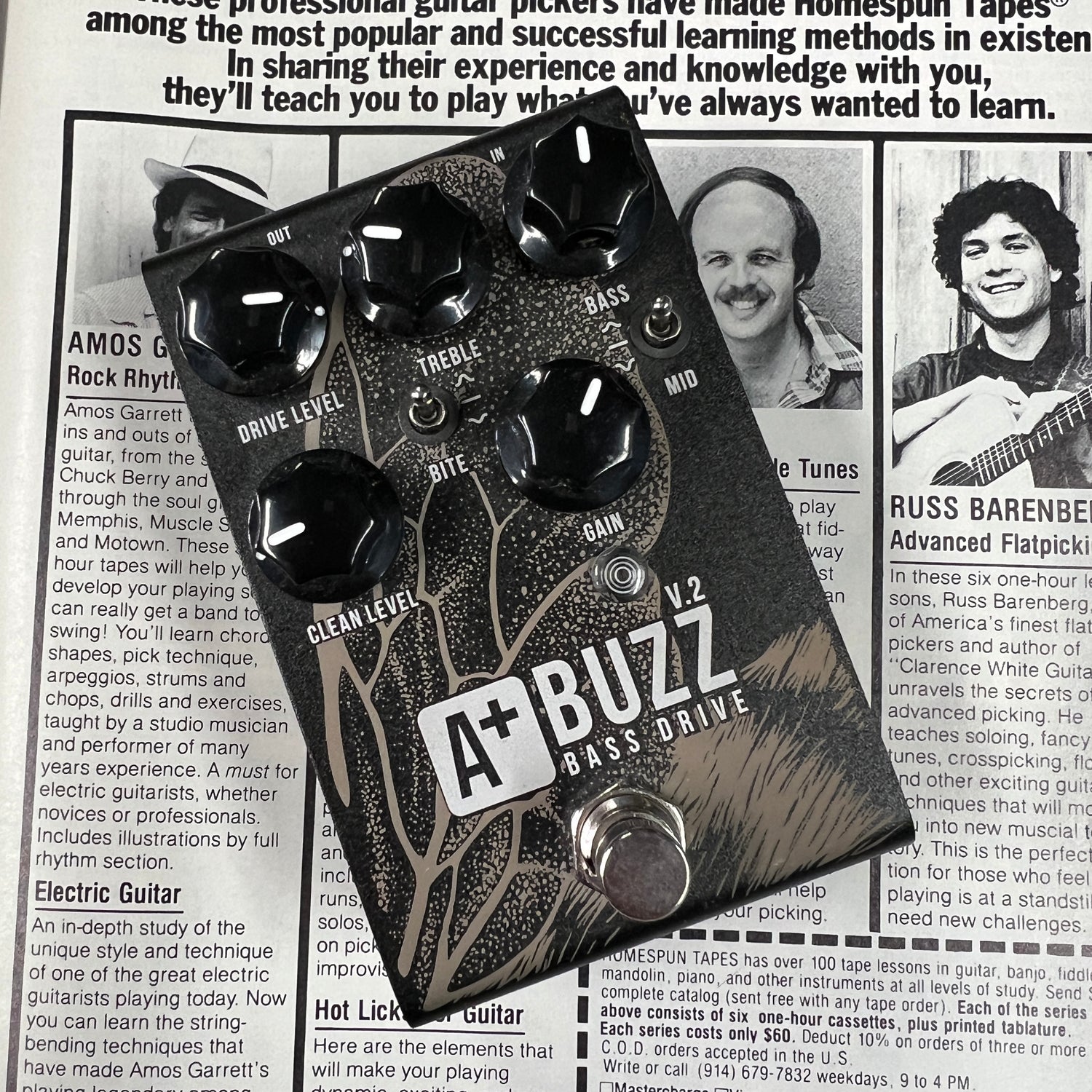 Bass Distortion, Overdrive & Fuzz Pedals