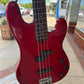Aria X-1 4-String Electric Bass | Candy Apple Red ** ON HOLD **