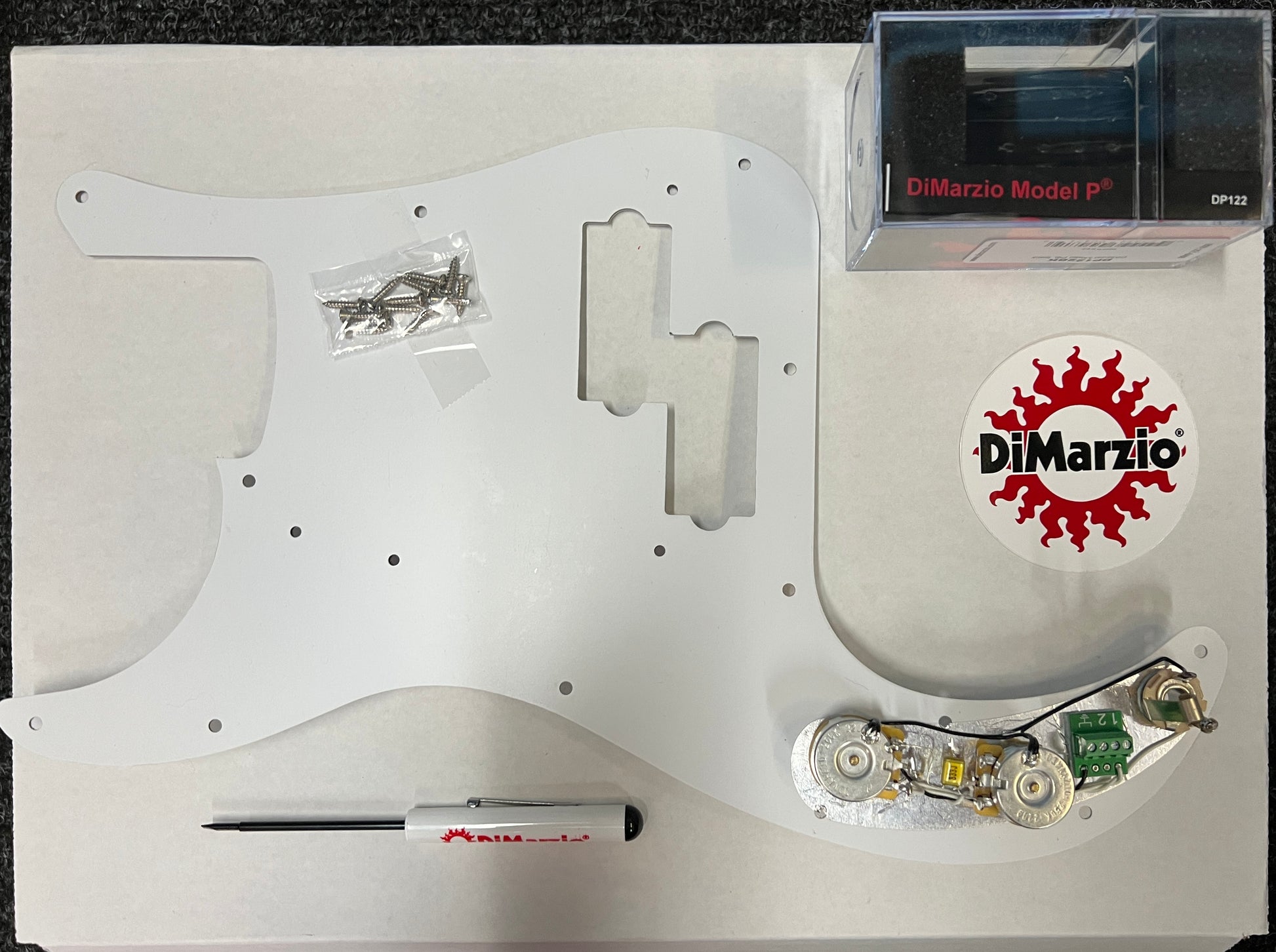 DiMarzio Model P Bass Replacement Pickguard DIMC60