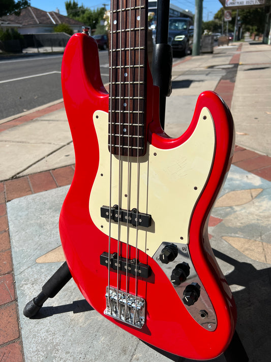 Ranger JBC-2 4-String Electric J Bass | Fiesta Red