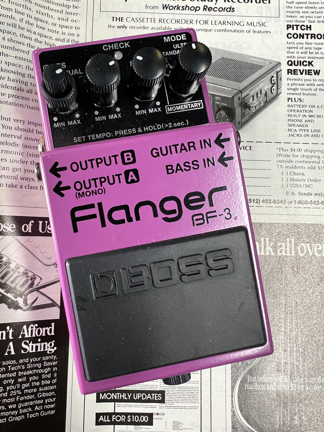 Effects Pedals (s/hand) Bass Sales, Setups, Services & Repairs.