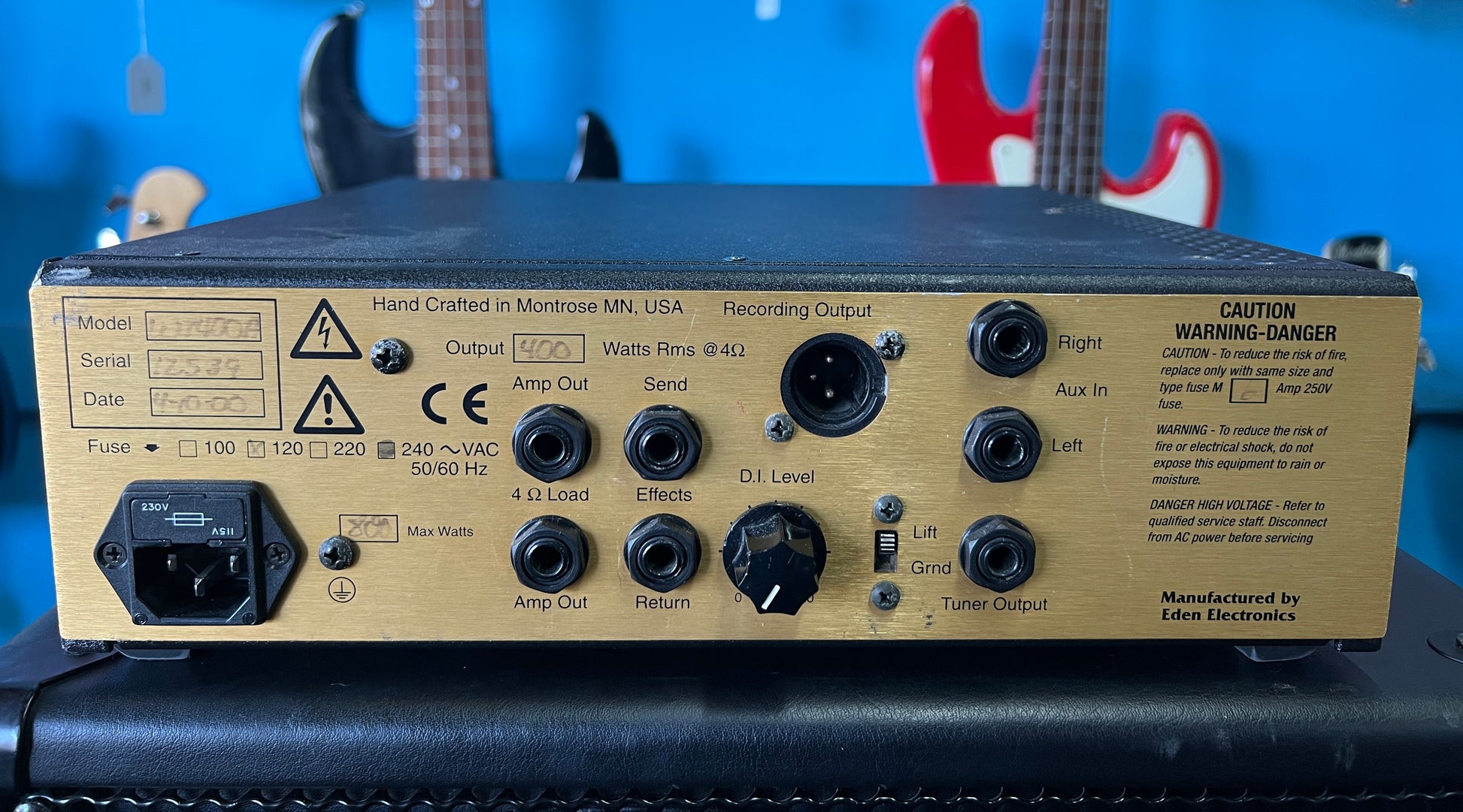 Eden WT400 Traveler Bass Amplifier