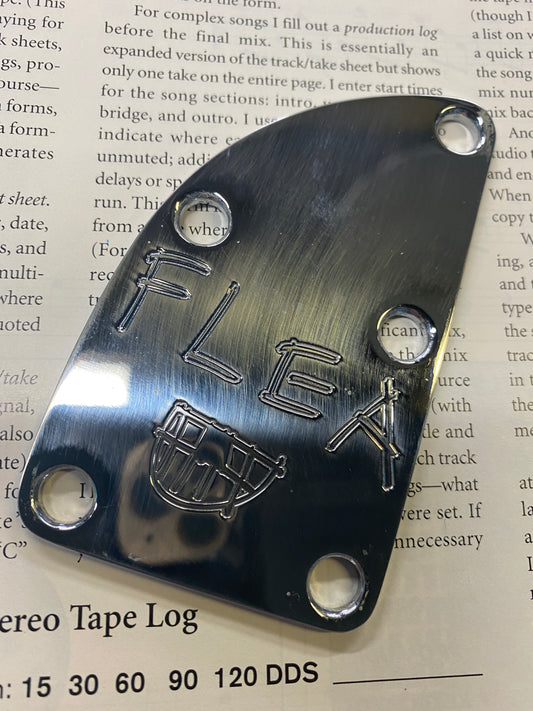 Flea Bass Neck Plate