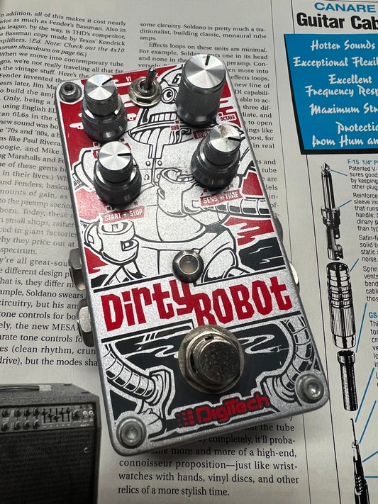Digitech Dirty Robot Stereo Mini-Synth Pedal