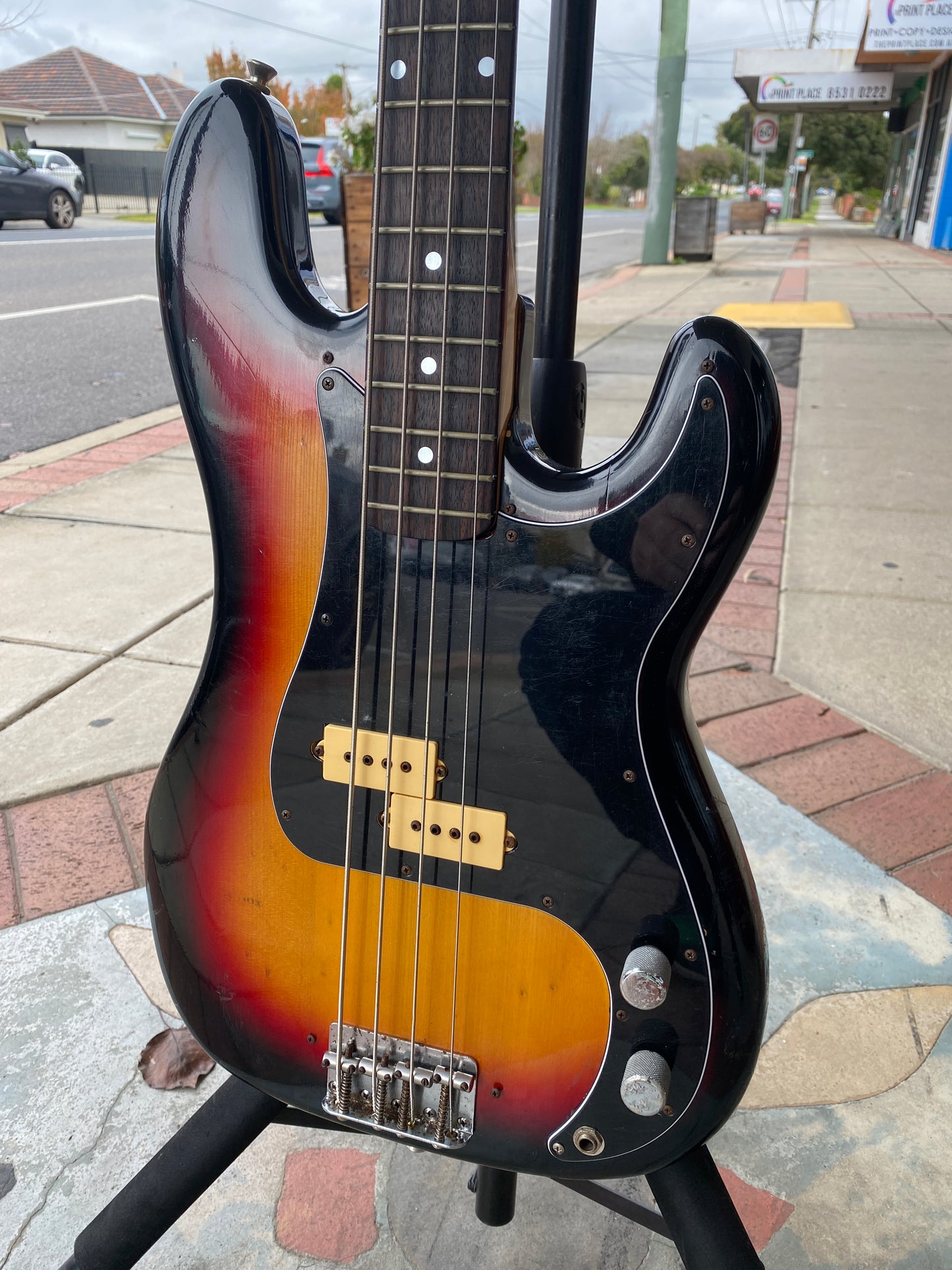 Suzuki Vintage P Electric Bass Guitar | 4-String | Sunburst