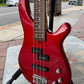 Fernandes Revolver PJ 4-String Electric Bass | Candy Apple Red