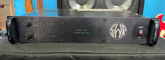 SWR Stereo 800 Bass Power Amp