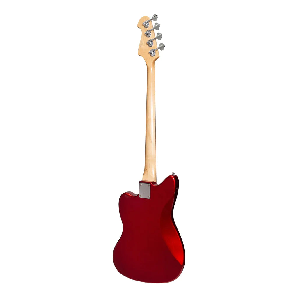 J&D Luthiers JM-Style Electric Bass Guitar | 4-String | Crimson