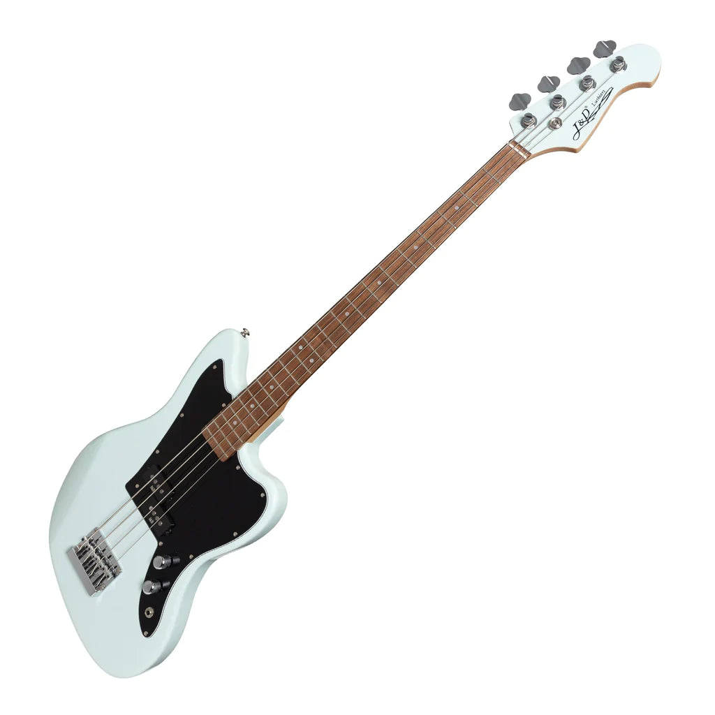 J&D Luthiers JM-Style Electric Bass Guitar | 4-String | Light Blue