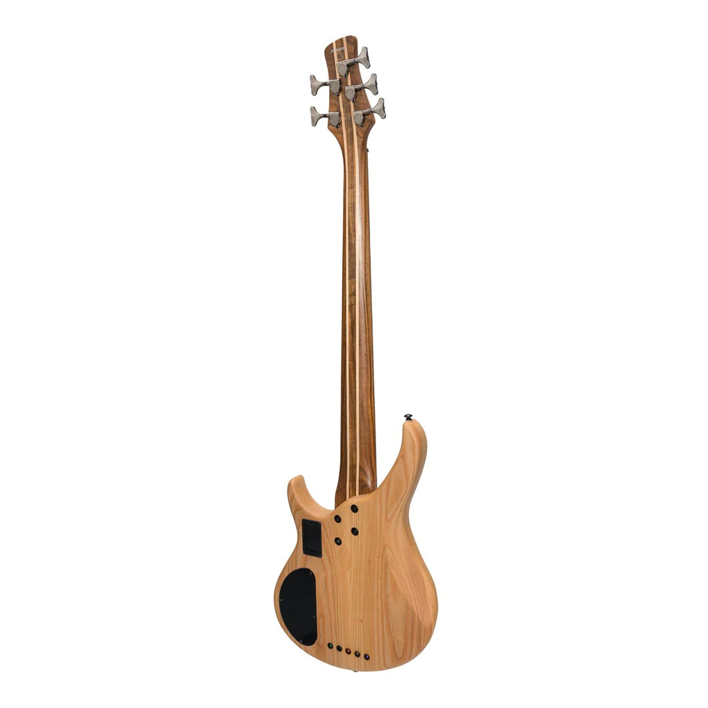 J&D Luthiers 48 Series Electric Bass Guitar | 5-String | Natural Satin