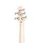 J&D Luthiers T-Style Electric Bass Guitar | 5-String | Natural Satin