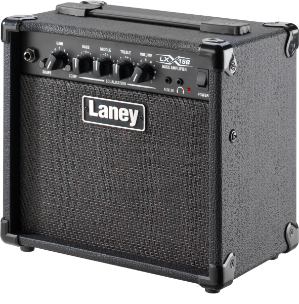 Laney LX15B LX Bass 15W Combo Amplifier | Black