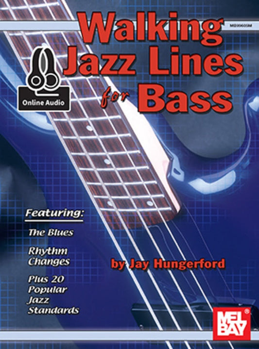 Walking Jazz Lines For Bass Book/Oa