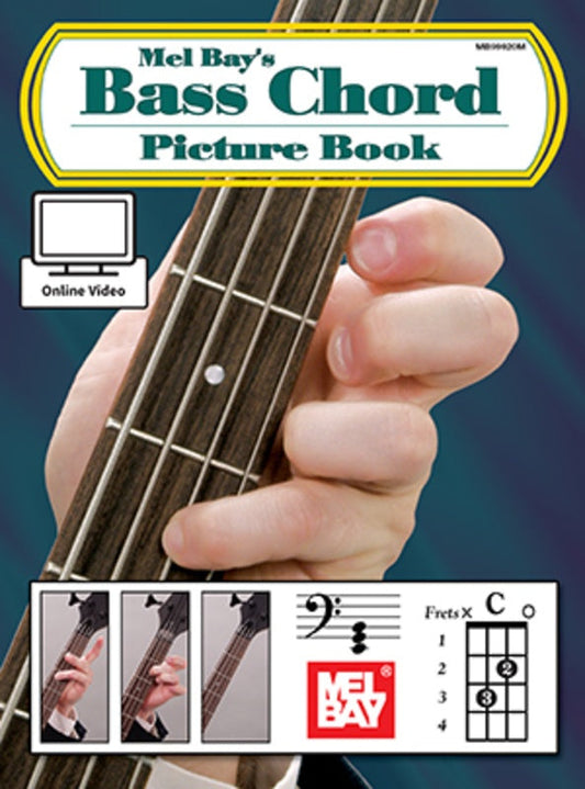 Bass Chord Picture Book Bk/Ov