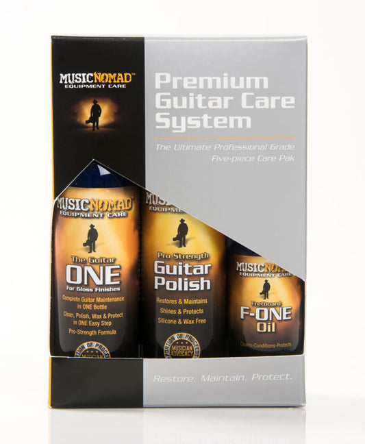 Music Nomad Premium Guitar Care Kit 5-Pce