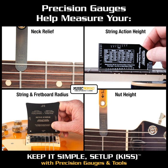 Music Nomad MN604 Precision Setup Gauge Set - 6 pc.