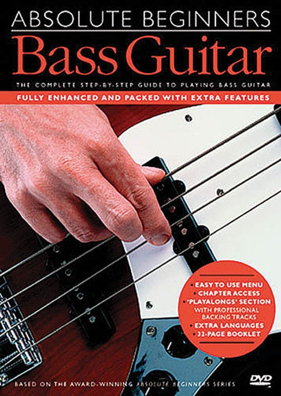 Absolute Beginners Bass Guitar Dvd