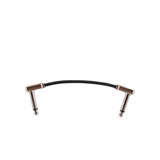 Ernie Ball 3" Single Flat Ribbon Patch Cable - Black