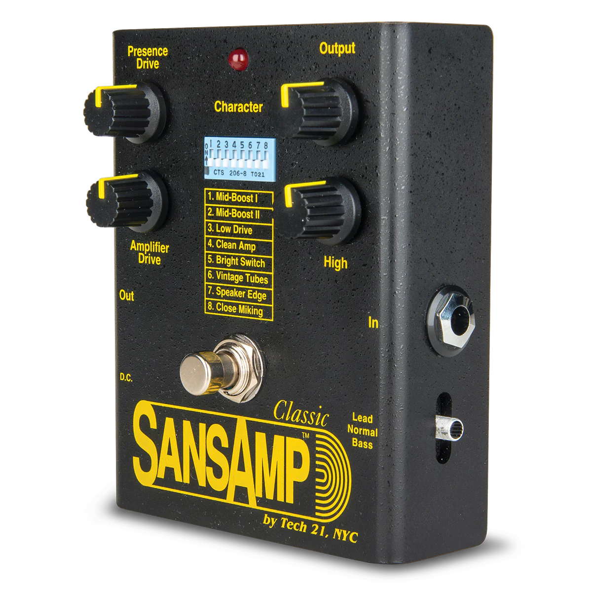 Tech 21 Sansamp SA1 Classic Pedal Reissue 2021