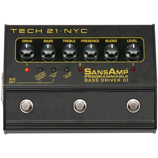 Tech 21 NYC Sansamp Bass Driver Programmable