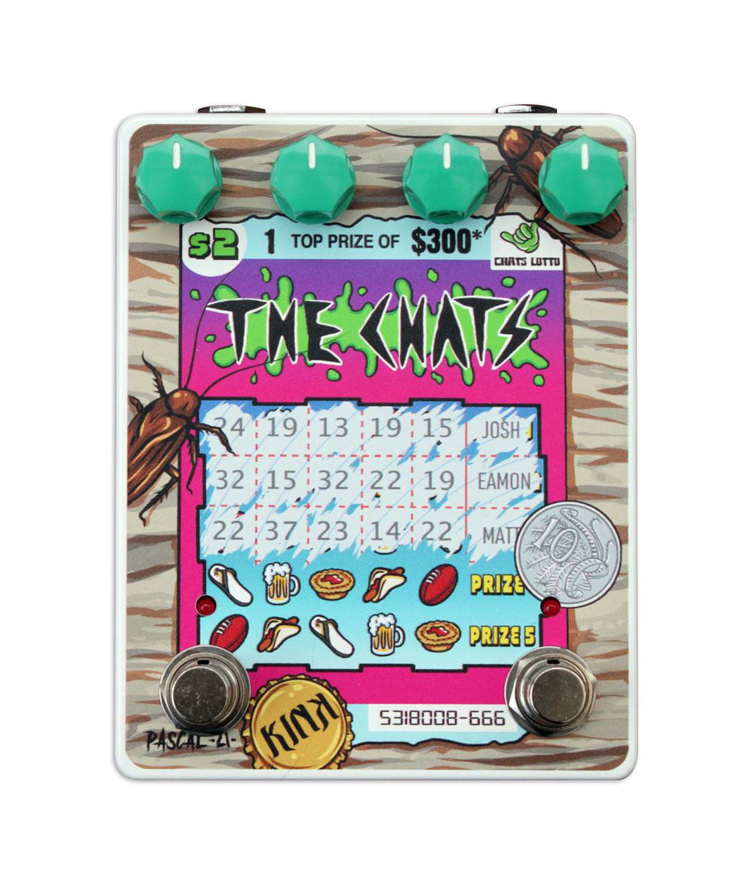 Kink Guitar Pedals | Scratchie Fuzz Pedal