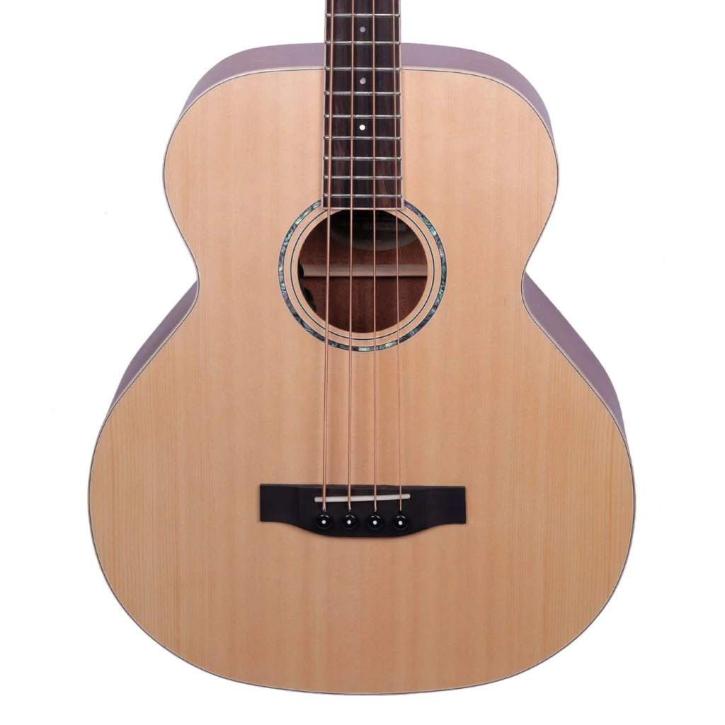 Timberidge 1 Series Acoustic Bass Guitar | 4-String | Natural Satin