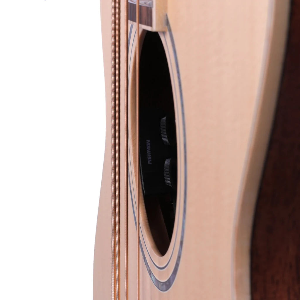 Timberidge 1 Series Acoustic Bass Guitar | 4-String | Natural Satin