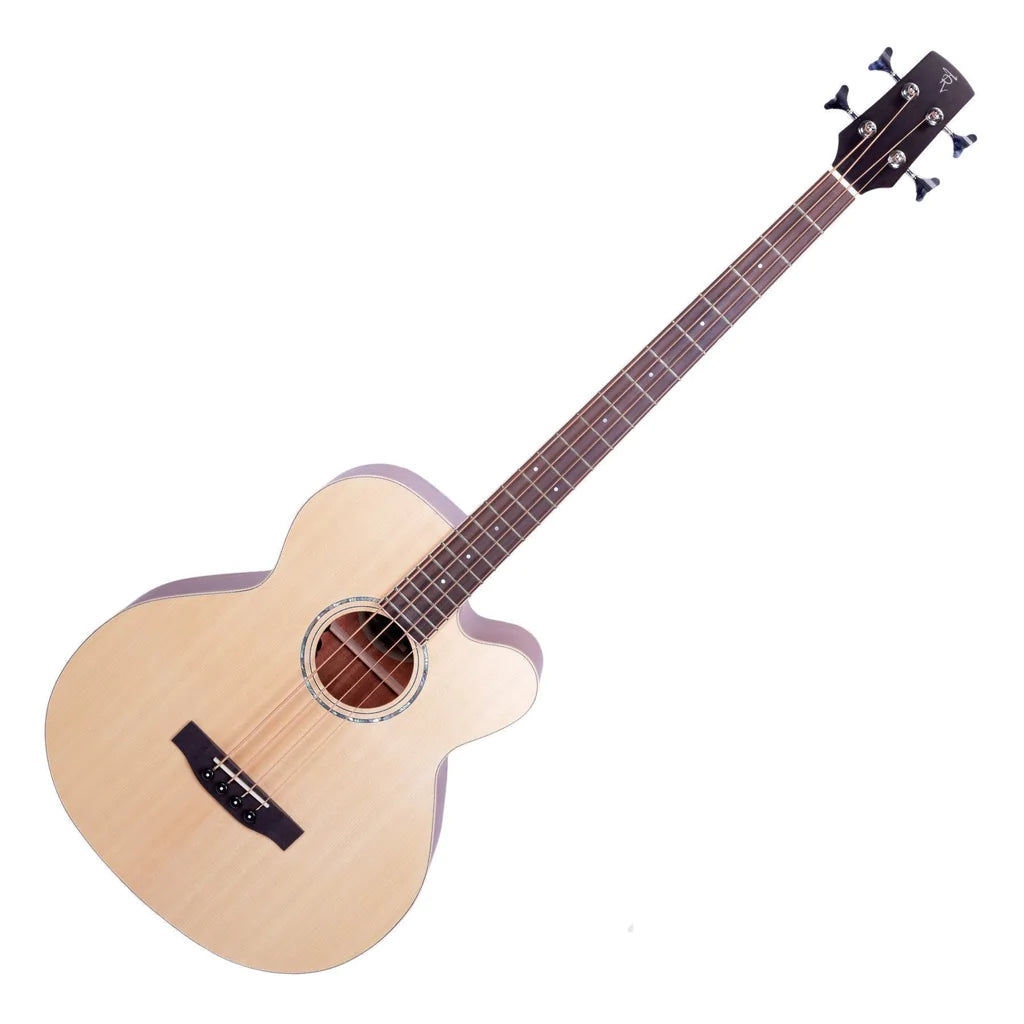 Timberidge 1 Series Acoustic Bass Guitar | 4-String | Natural Satin | Cutaway