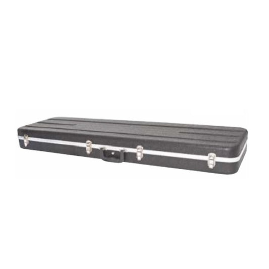 V-Case Rectangular ABS Moulded Bass Case | Black