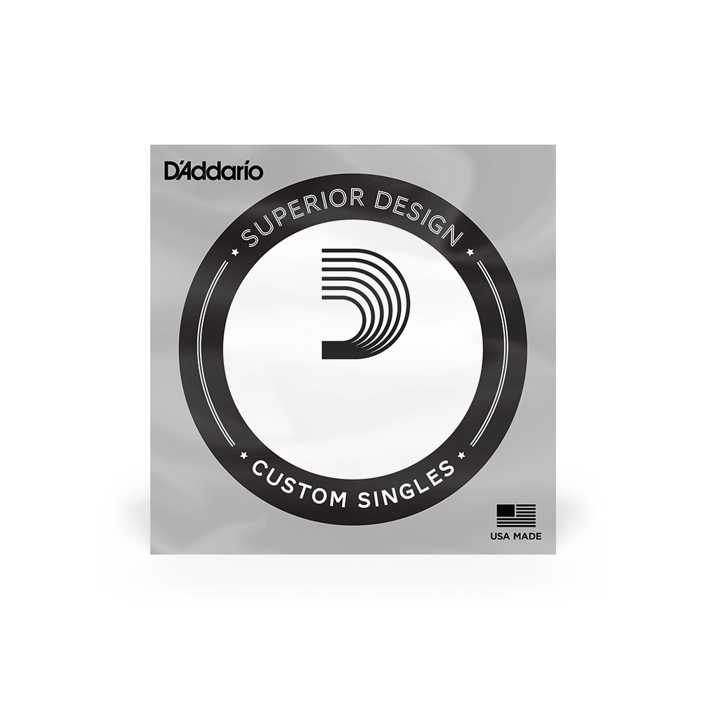 D'Addario PSB075 ProSteels Bass Guitar Single String, Long Scale, .075