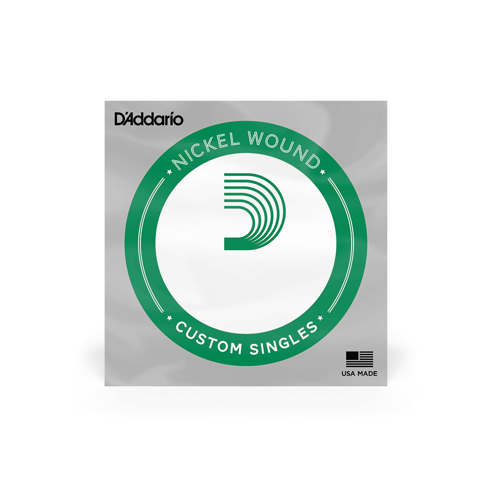 D'Addario XB130TSL Nickel Wound Bass Guitar Single String, Super Long Scale, .130, Tapered