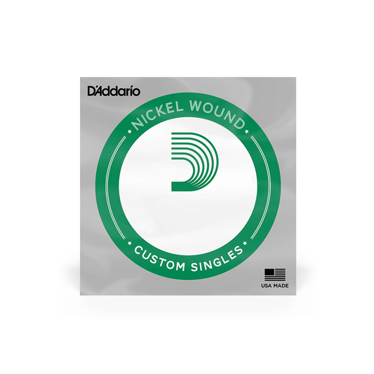 D'Addario XB145TSL Nickel Wound Bass Guitar Single String, Super Long Scale, .145, Tapered