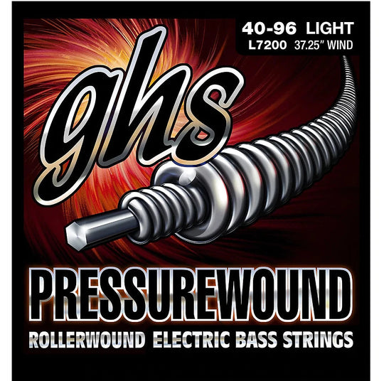 GHS Pressurewound L7200 Bass Strings