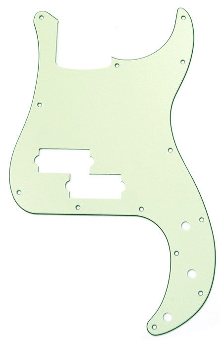 Allparts P Bass Pickguard - Mint Green 3 Ply