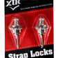 XTR Strap Lock Set (Chrome)