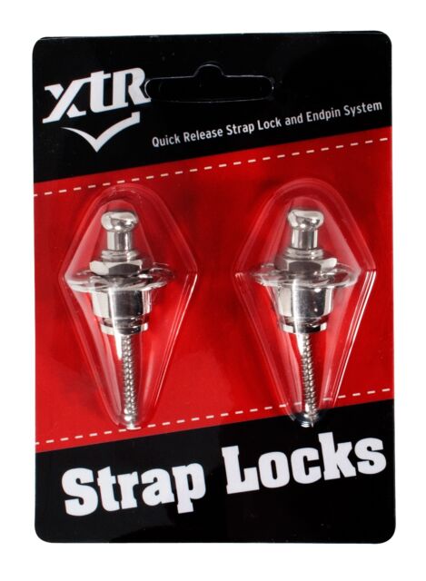 XTR Strap Lock Set (Chrome)